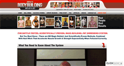 Desktop Screenshot of bodybuildingrevealed.com